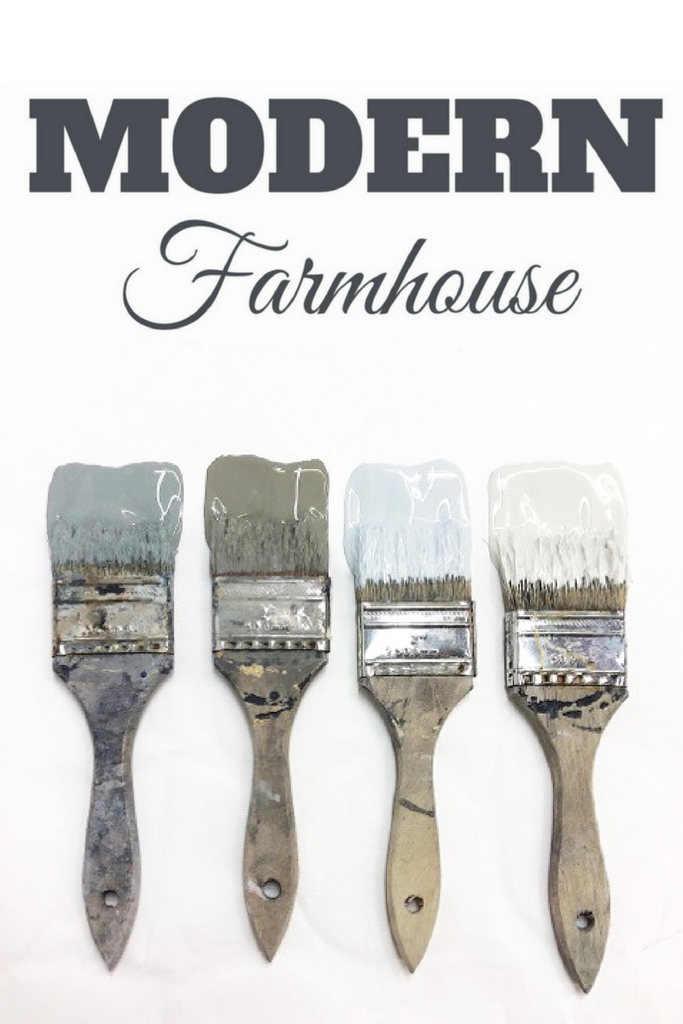 The NEW Modern Farmhouse Paint Collection in action!