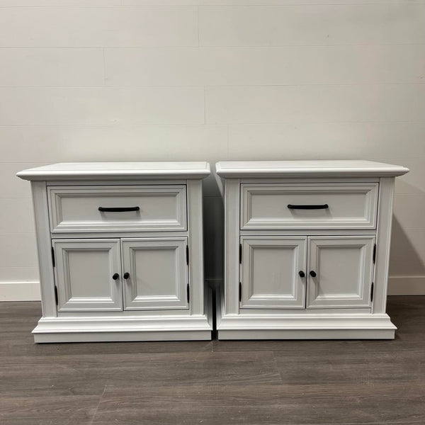 2 Crystal Mountain Bedside Tables