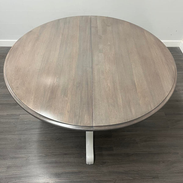 Round Maple Dining Table