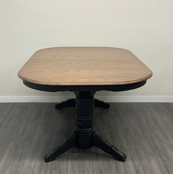 Oval Oak Farmhouse Dining Table