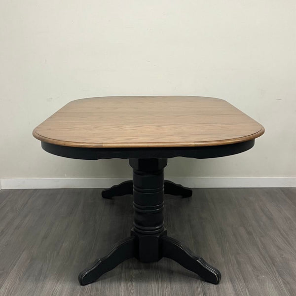 Oval Oak Farmhouse Dining Table