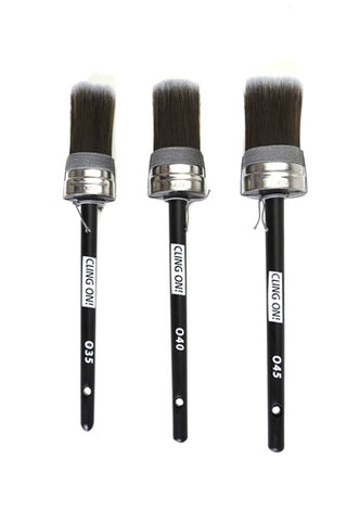 Cling On Oval Paint Brushes