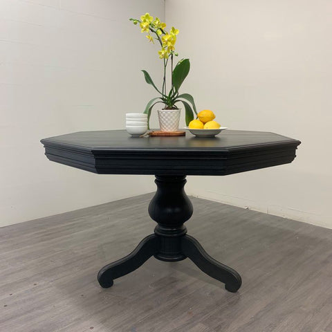 Black Oak Extension Dining Table