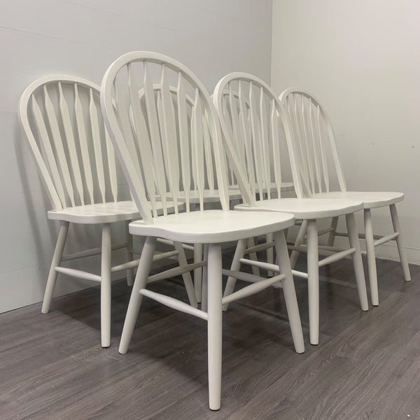 6 Oak Dining Chairs