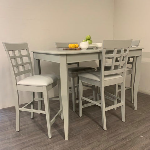 6 Piece Greystokes Grey Dining Set