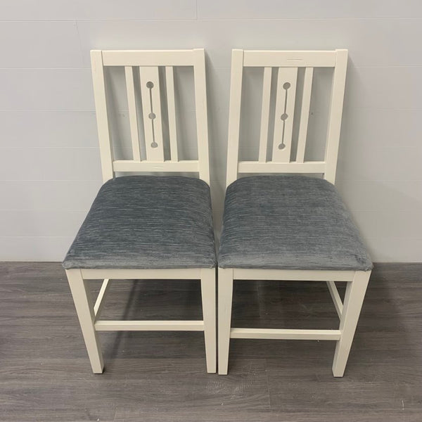 2 Ivory Counter Height Stools