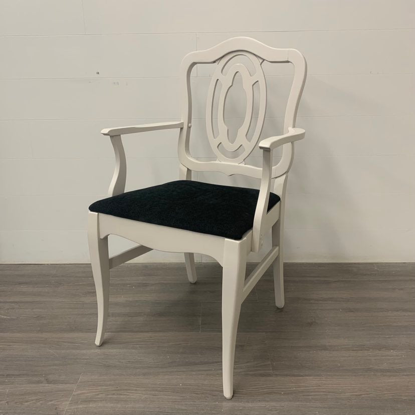 Bone White Arm Chair