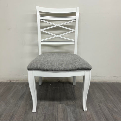 Little White Accent Chair