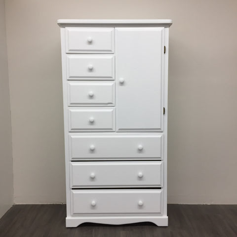 Farmhouse Highboy Storage Cabinet