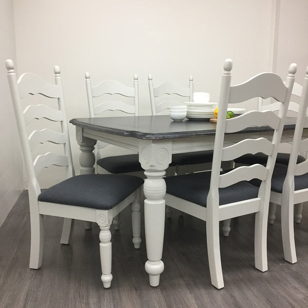 Large Farmhouse Dining Set