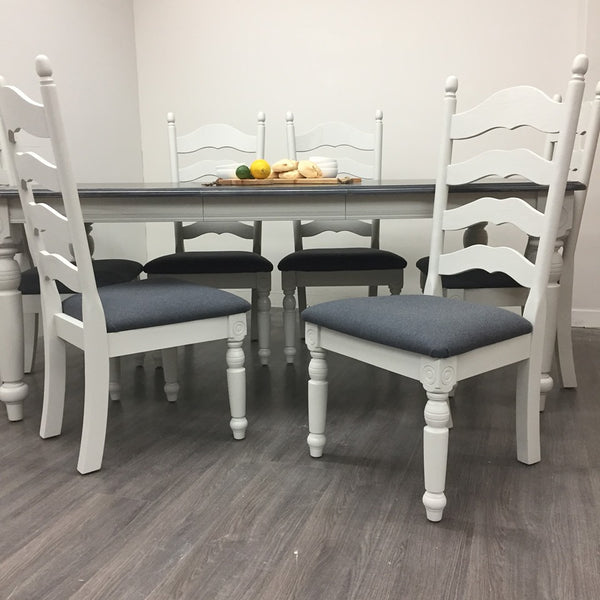 Large Farmhouse Dining Set