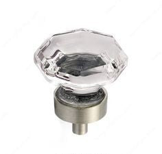 Eclectic Metal and Acrylic Knob