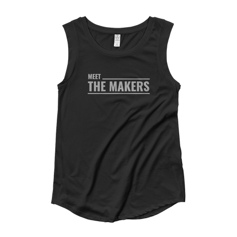 Meet the Makers Ladies’ Cap Sleeve T-Shirt